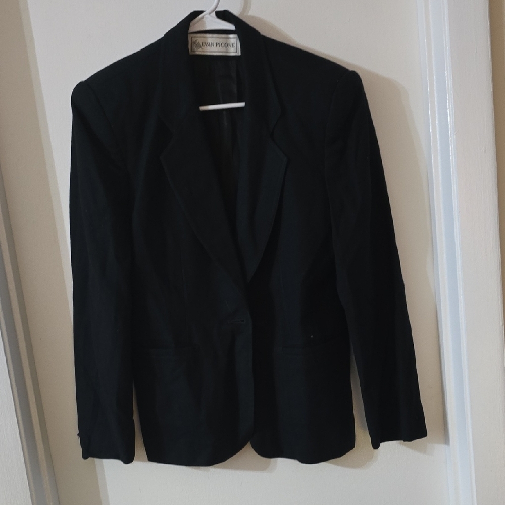 Black Women's Blazer by Evan‎ Picone Sz 6